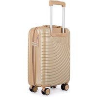 Чемодан-спиннер Solier STL1064 (S, золотой)