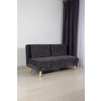 Диван DiArt Элли 1500 (велюр Sensey graphite/ножки светлые)