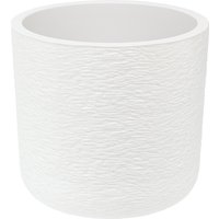 Кашпо Idea Сланец со вставкой М3201 (белый)