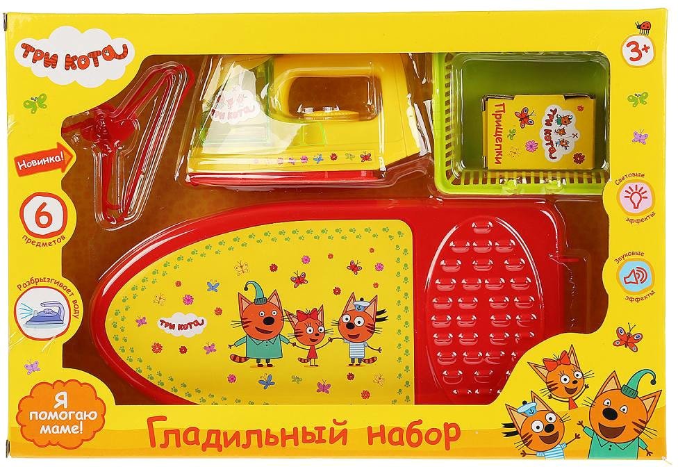 

Набор хозяйственный игрушечный Играем вместе Три кота B1411292-R2