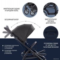 Универсальная коляска Nuovita Modo Terreno (темно-синий/серый)