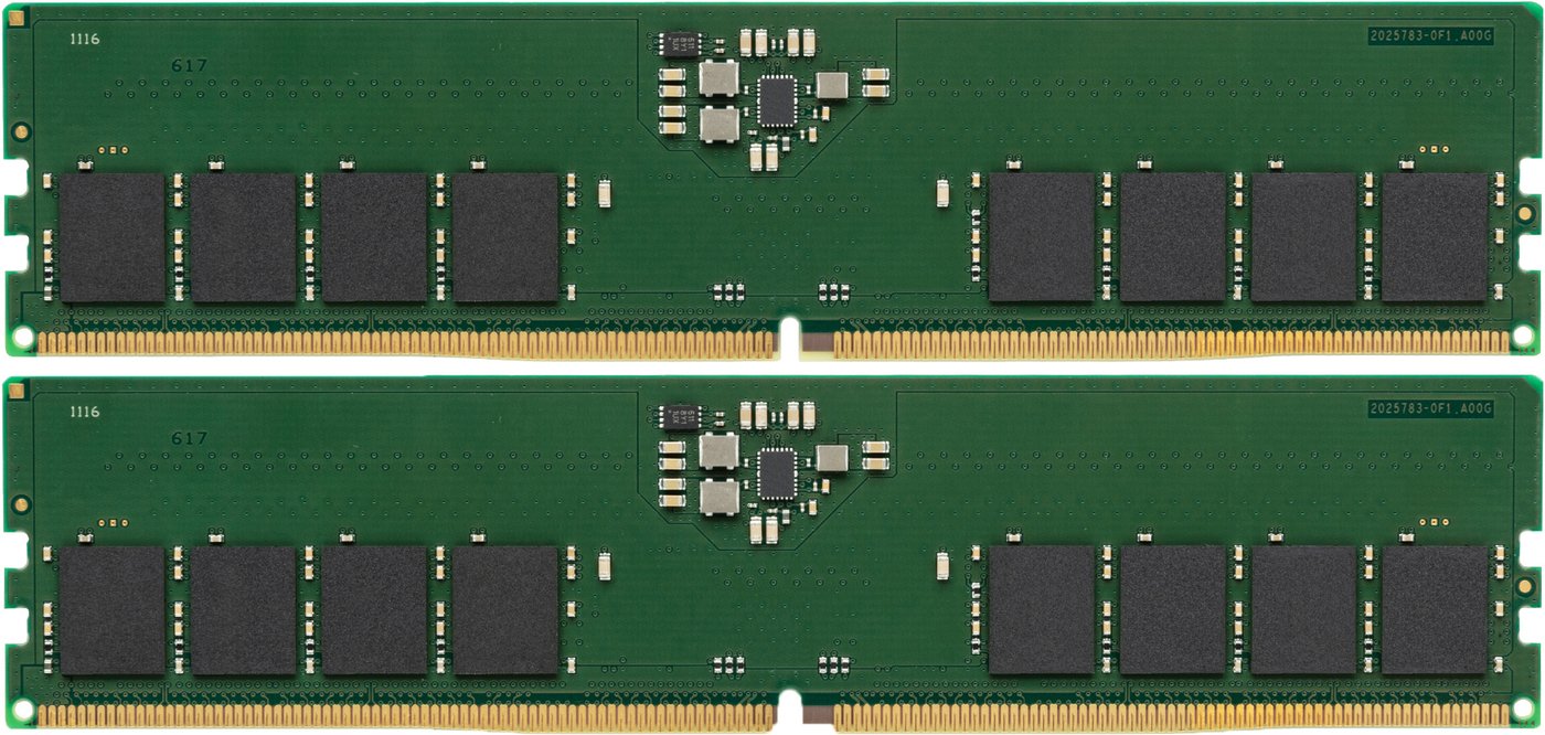 

Оперативная память Kingston ValueRAM 2x16GB DDR5 PC5-38400 KVR48U40BS8K2-32