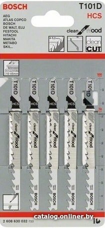 Набор пильных полотен Bosch 2608630032 (5 предметов)