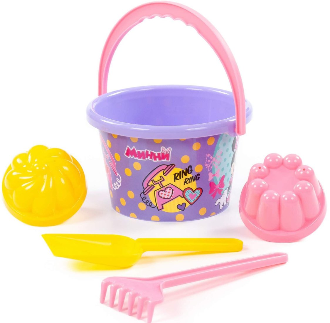 

Набор игрушек для песочницы Полесье Disney Минни №7 67012