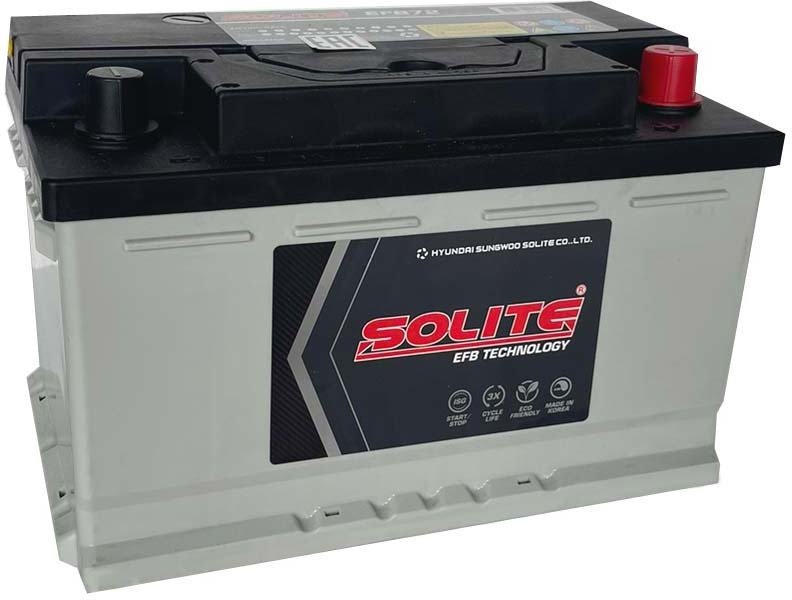 

Автомобильный аккумулятор Solite EFB (72 А·ч)