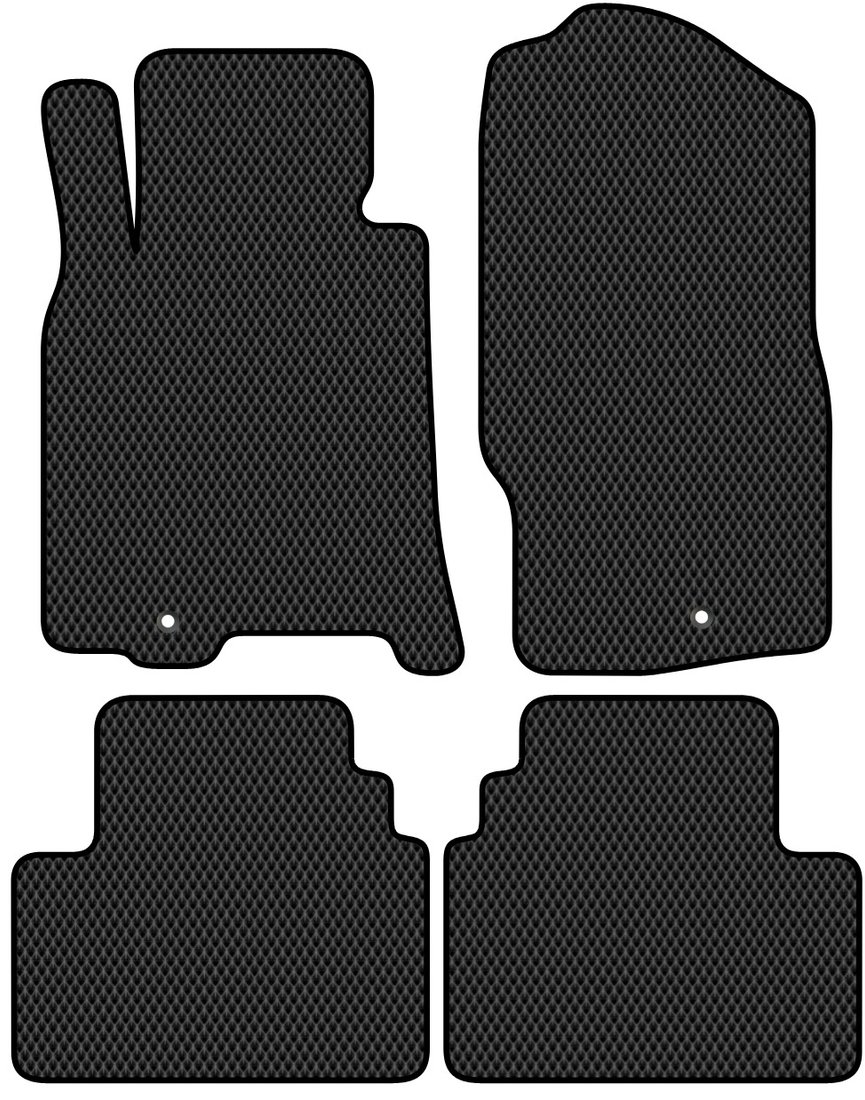 

Комплект ковриков для авто Alicosta Infiniti G37 (купе, седан, кабриолет / V36) 2008 - 2014 (черный, ромб)