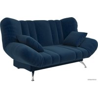 Диван Мебель-АРС Гольф (микровелюр, luna 034 темно-синий)