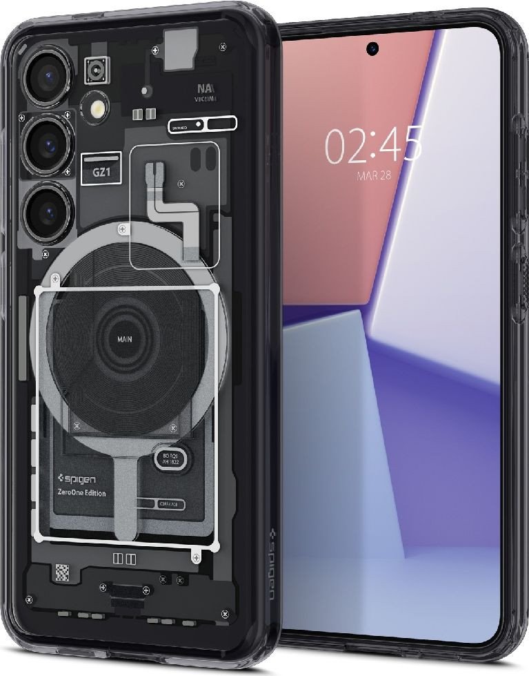 

Чехол для телефона Spigen Ultra Hybrid Metal Ring (MagFit) для Galaxy S24 ACS07354 (разноцветный)