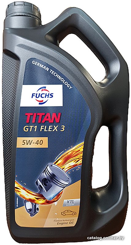 Моторное масло Fuchs Titan GT1 Flex 3 5W-40 5л