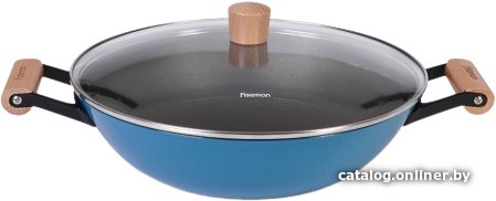 Сковорода ВОК Fissman Seagreen 4011