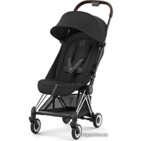 Коляска прогулочная «книга» Cybex Coya (sepia black/chrome frame)