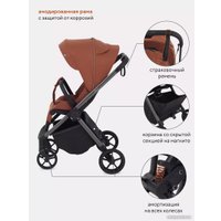 Коляска прогулочная «книга» Rant Golf RA101 (maroon brown)