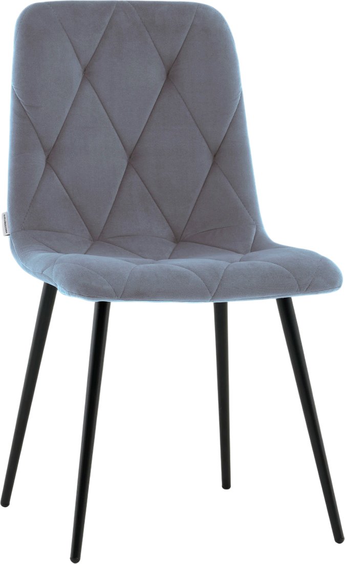 

Стул Stool Group Одди Diamond AV 443-Cblst-KP3-9005 (велюр серый)