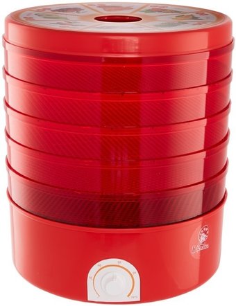 Сушилка для овощей и фруктов Василиса СО3-520 (красные секции)