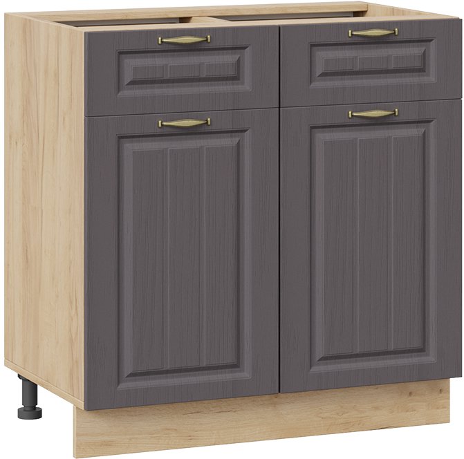 

Шкаф напольный Трия Лина 1Н8Я1 (дуб крафт золотой/графит)