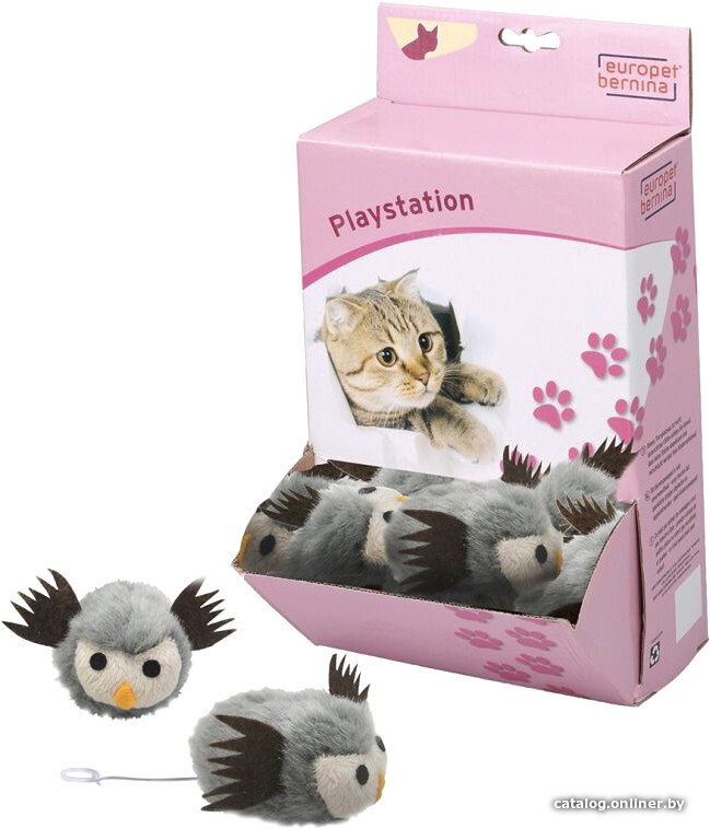 Игрушка для кошек EBI Бегающая Сова 409/424315