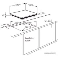 Варочная панель Electrolux EHH6540FOK