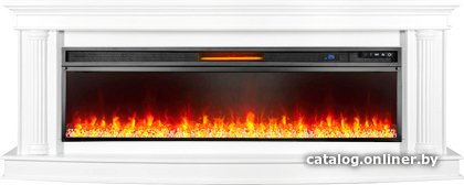 Каминокомплект Smolcom Deli V60 с Royal Flame Vision 60 LED (бьянко белый)