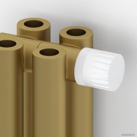 Стальной трубчатый радиатор Сунержа Эстет-00 EU50 500х945 21 секция (матовое золото)