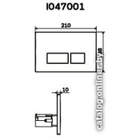 Панель смыва AM.PM I047001 (глянцевый белый) в Гродно