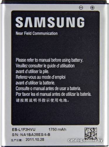 Аккумулятор для телефона Копия Samsung EB-L1F2HVU