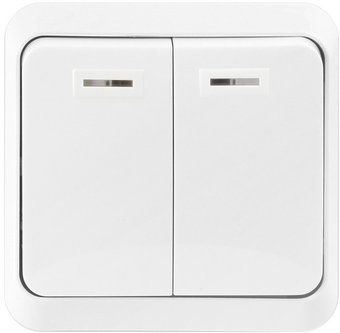 Выключатель SmartBuy SBE-03w-10-SW2-1