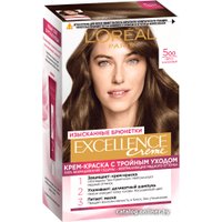 Крем-краска для волос L'Oreal Excellence 5.0 Светло-каштановый