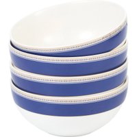 Набор салатников Gipfel Orpheus 51554 (4шт, белый/синий)