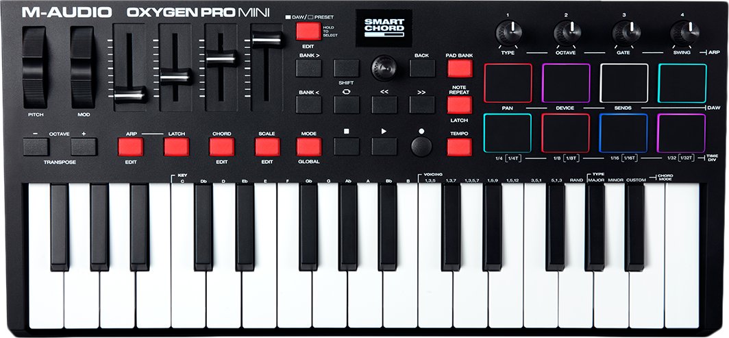 

Рабочая станция M-Audio Oxygen Pro Mini