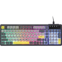 Клавиатура Ajazz AF98 Wired (черный/серый/желтый)