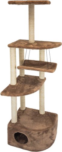 Чип Башня угловая 8370дб-кор (джут беленый, коричневый)