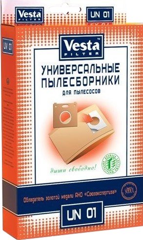 

Комплект одноразовых мешков Vesta Filter UN 01