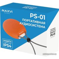 Беспроводная колонка Maxvi PS-01 (черный)