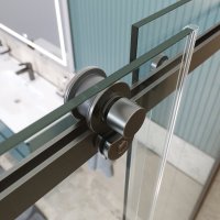 Душевая дверь BelBagno SOFT_CLOSE-2-BF-1-140-C-GM