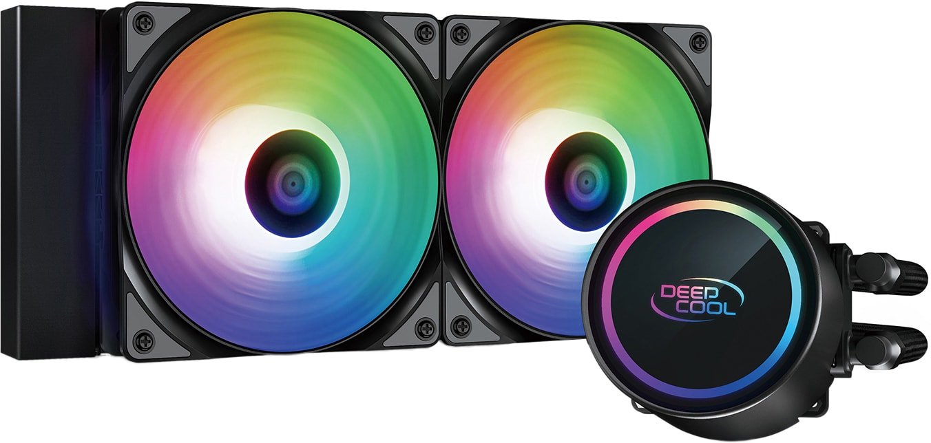 

Система жидкостного охлаждения для процессора DeepCool Gammaxx L240 A-RGB DP-H12CF-GL240-ARGB