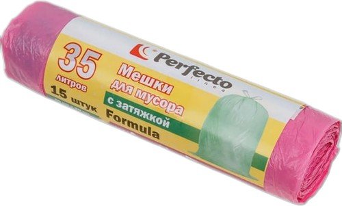 

Пакеты для мусора Perfecto Linea Formula 35 л 46-106090 (15 шт)