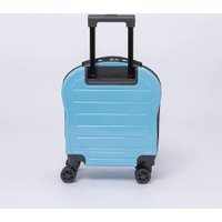 Чемодан-спиннер Ecotope Динозавр 324-S-1-16-NAV (голубой)