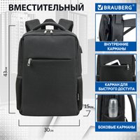 Городской рюкзак BRAUBERG Functional. Firm 272576 в Могилеве