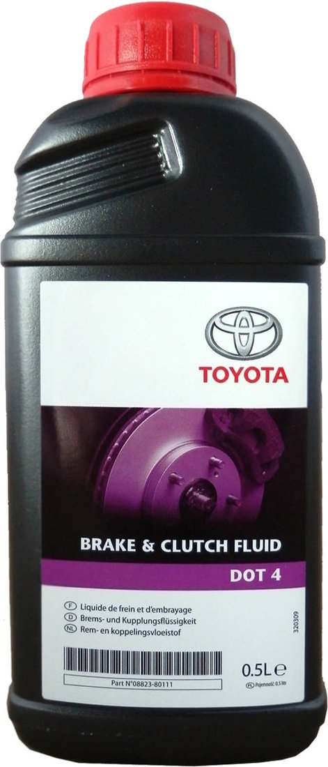 

Тормозная жидкость Toyota DOT4 0.5л