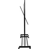 Стойка для одежды AksHome Melodie (черный) в Мозыре