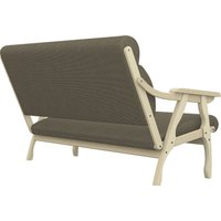 Диван Элегия Вега-10 (Scandinavia Brown Wood, лак бесцветный)