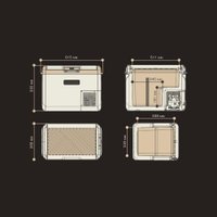 Компрессорный автохолодильник Meyvel AF-M15 в Бобруйске