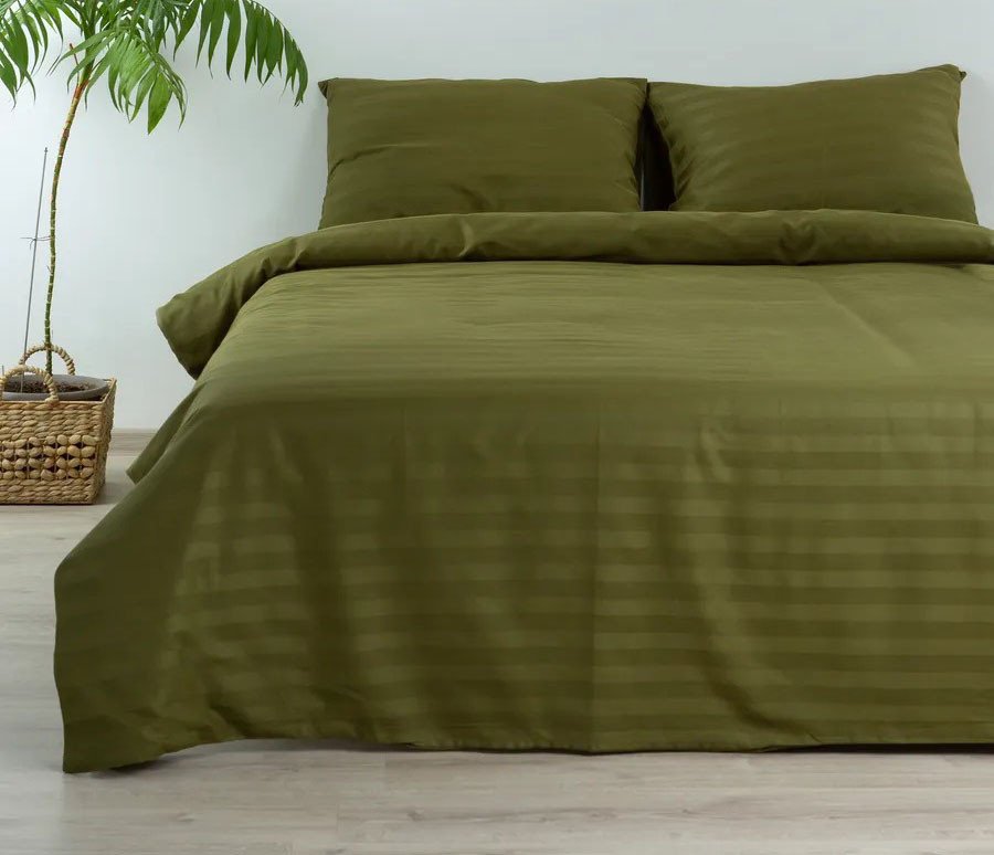 

Евро комплект постельного белья Блакiт Сатин Евро 4251/1 18-0627