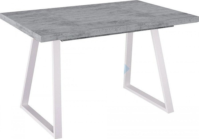 

Кухонный стол DikLine ZB120 White (бетон)