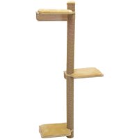 Когтеточка Zoom Паркур-дуб сонома настенная 8478