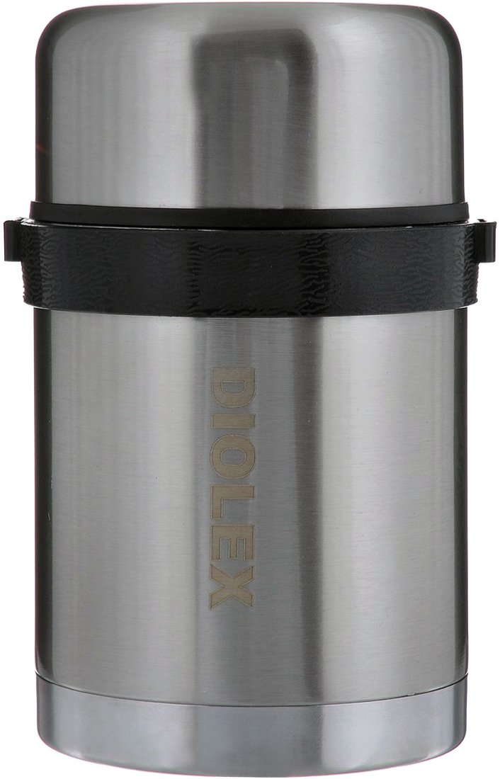 

Термос для еды Diolex DXF-800-1 0.8л (серебристый)