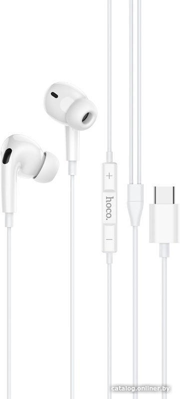 Наушники Hoco M101 Pro USB Type-C (белый)