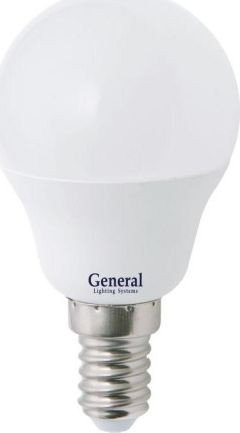 

Светодиодная лампочка General Lighting GLDEN-G45F-B-8-230-E14-4000