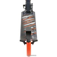 Двухколесный подростковый самокат Oxelo Mid 7 с подножкой (синий/оранжевый)