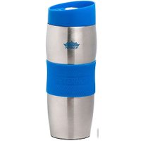 Термокружка Peterhof PH-12410 Серебристый/Синий
